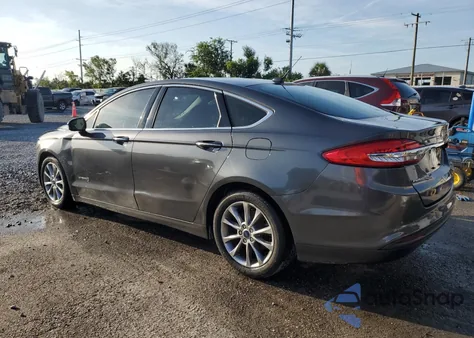 2017 Ford Fusion Se Hybrid from USA, damaged, VIN 3FA6P0LU9HR392742